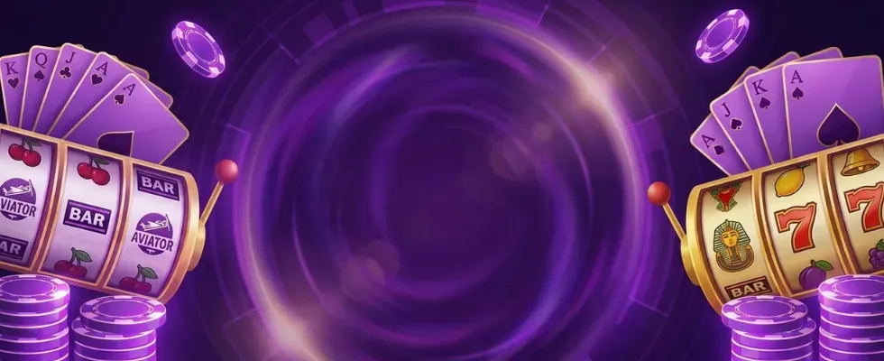 Justbit Casino welkomstbonus banner met 100% stortingsbonus en free spins
